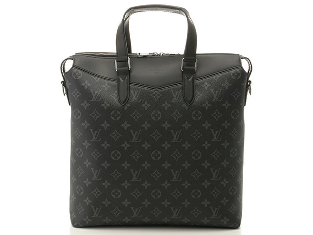 LOUIS VUITTON Shoulder Bag Monogram Eclipse Black Tote Explorer